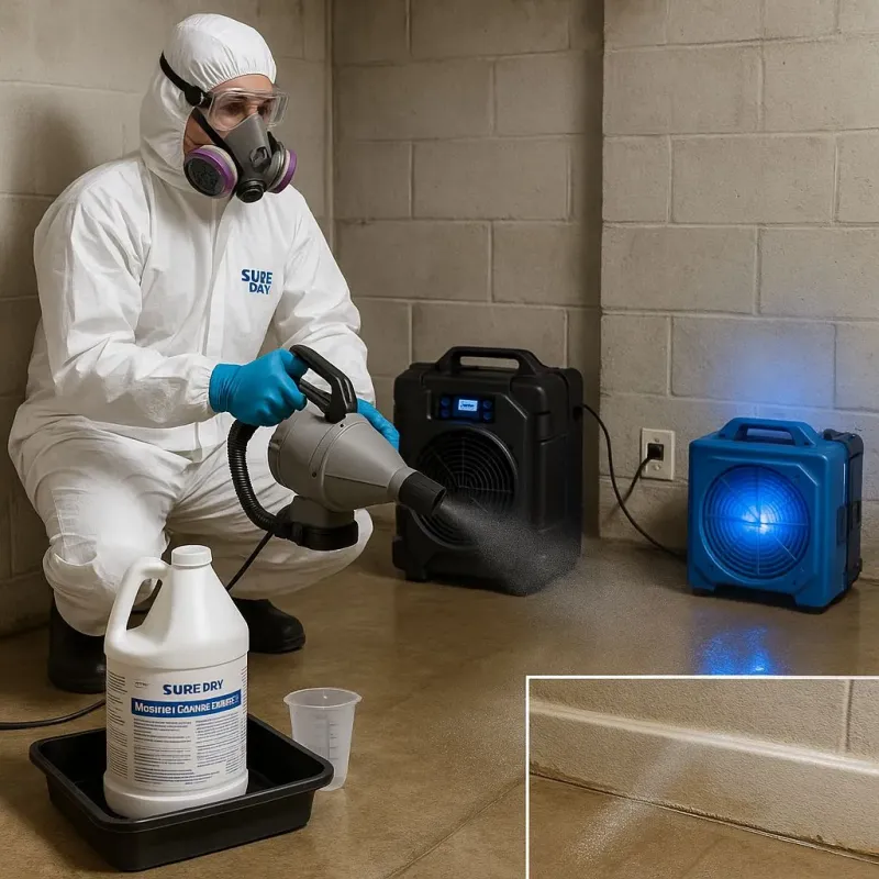 Sanitization and Odor Removal process in New Square, NY